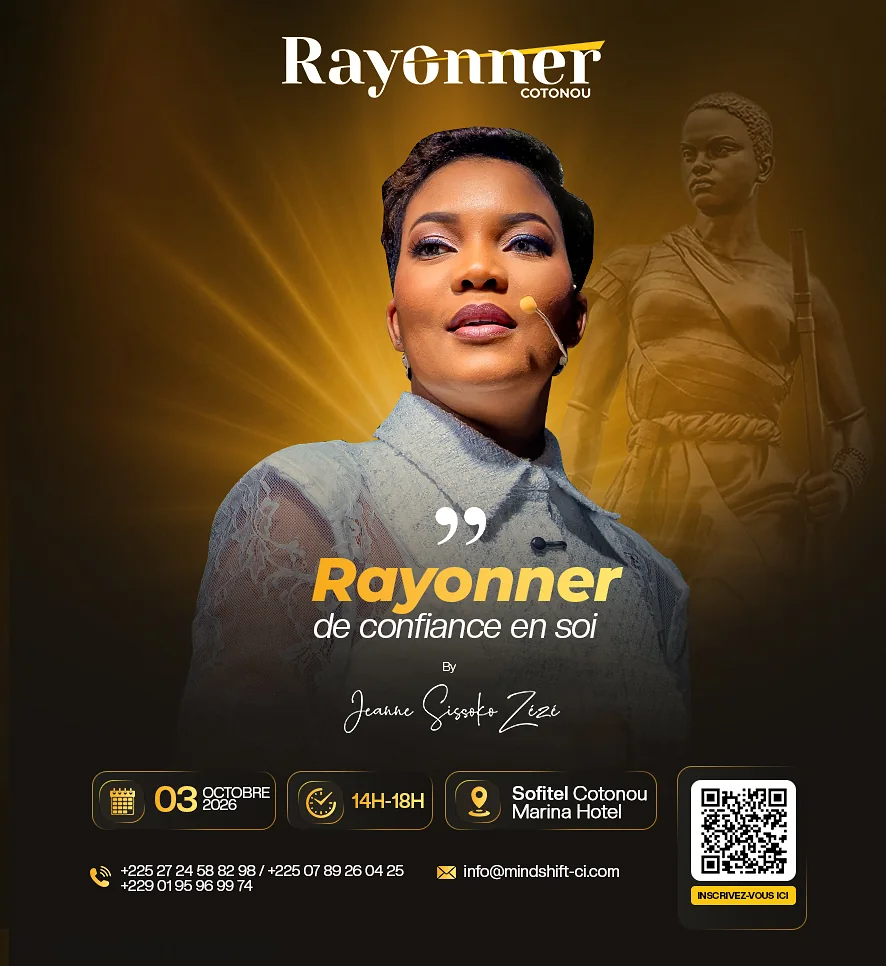 Affiche Rayonner de confiance en soi — Cotonou